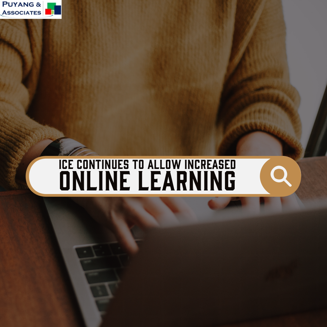 ICE Will Continue to Allow Distance Learning in Excess of Regulatory Limits