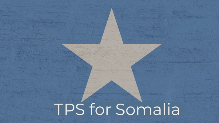 Re-Designation Of TPS For Somalia 2021