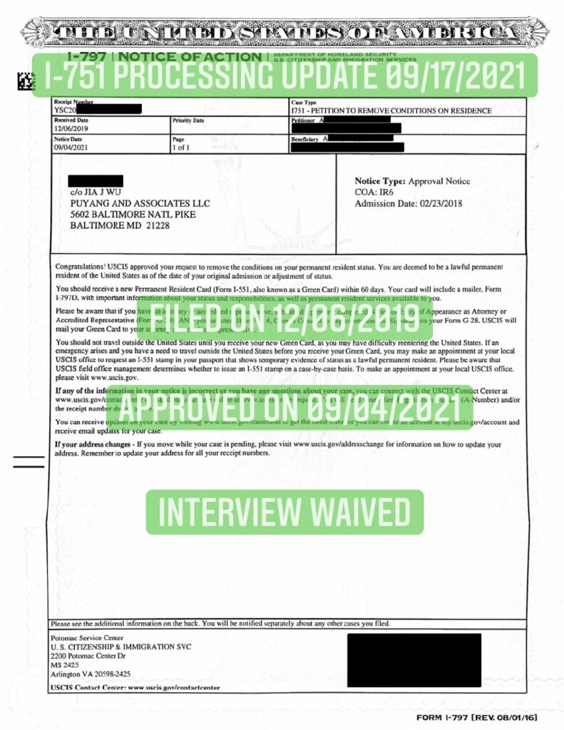 Form I 751 Processing Time 2023 Printable Forms Free Online