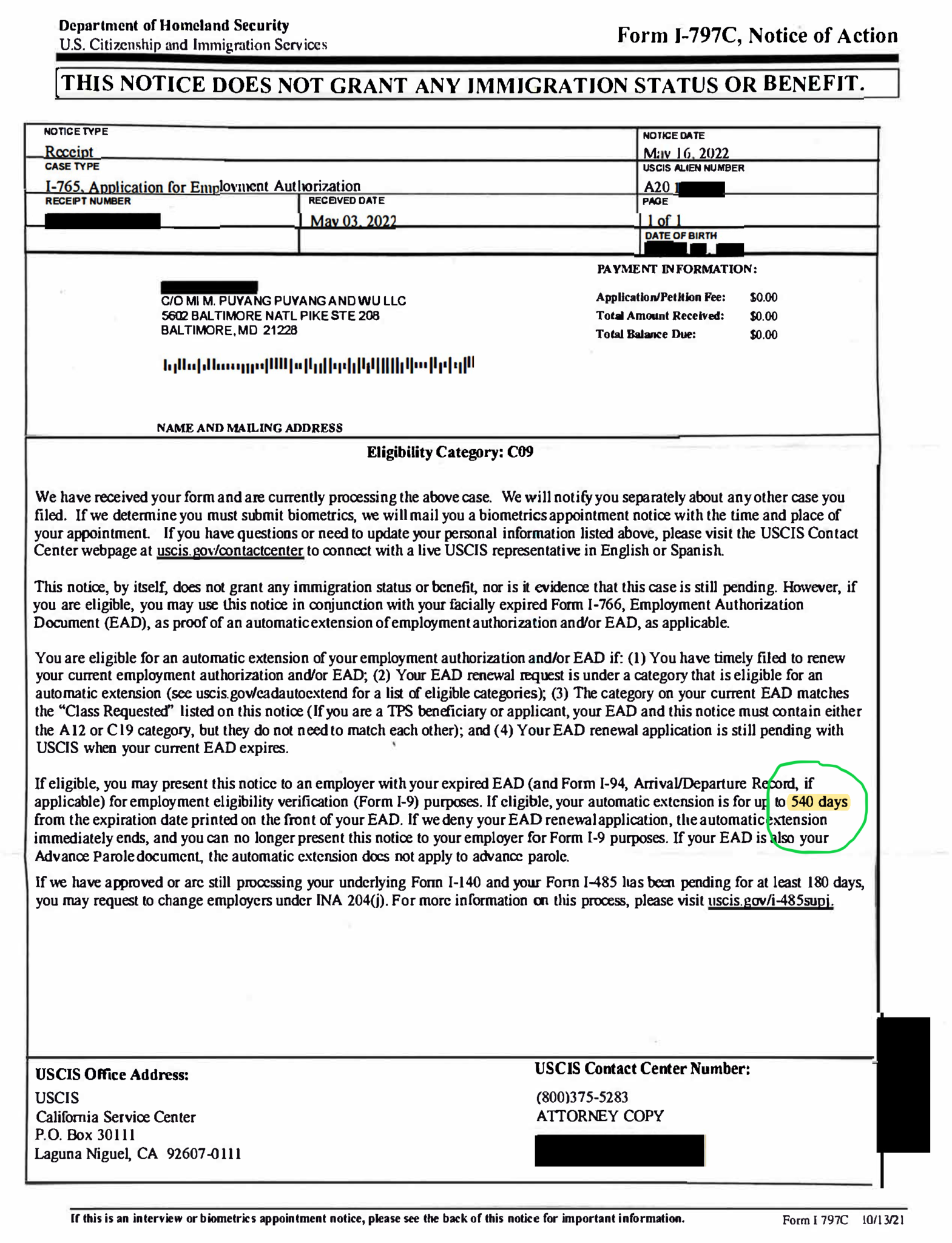 Form 765 Uscis Application For Employment Authorizati - vrogue.co