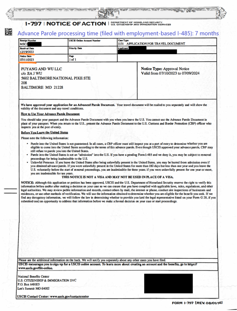 Pending Employment Based Form I 485 Report 2023 Printable Forms Free